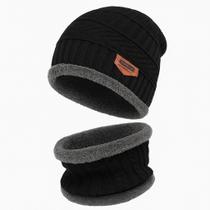 Touca Gorro Inverno Frio Protetor De Pescoço Pelúcia