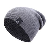 Touca Gorro Inverno Unissex Masculino Feminino Cinza Claro lã macia frio