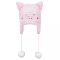 Touca Gorro Lúdico Bichinho Pimpolho Menina 01 A 03 anos - Porquinha