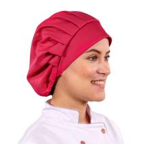 Touca Gorro Para Chef Cozinha Unissex Cores Lisas Chapéu Cozinheiro Uniforme Outlet Dr Chef Produto Fora De Linha