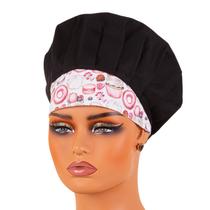 Touca Gorro Para Chef Cozinha Unissex Estampas Variadas Cores Outlet Dr Chef Uniforme Cozinheiro Produtos Fora De Linha