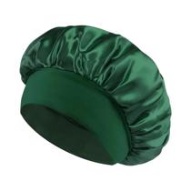 Touca Grande Forrada De Cetim Para Cabelos Longos, Touca De Banho De Seda Macia Para Dormir,