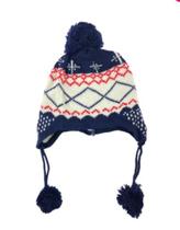 Touca infantil azul pompom. comprar e usar