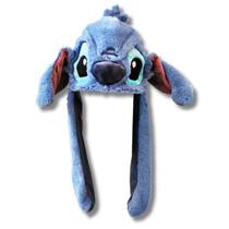 Touca Infantil Gorro Pelúcia Stitch Angel Disney Interativo