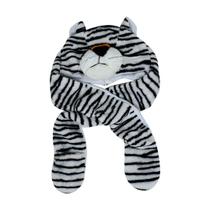 Touca Infantil Longa de Pelúcia Bichinhos Para Inverno Touca Infantil Longa de Pelúcia Bichinhos Para Inverno