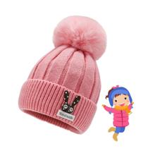 Touca Infantil Pompom Pelucia - Forrada por dentro Cores Variadas - STORE BIROCHI