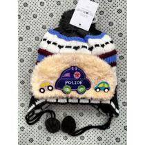 Touca infantilcon com estampa de orelha o-3anos Touca infantilcon com estampa de orelha o-3anos