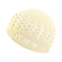 Touca Kufi De Algodão Sólido Para Mulheres E Homens, Gorro Islâmico Para Oração, Acessórios De