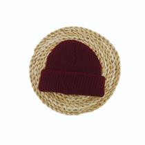 Touca Lenhador Marinheiro Canelado Adulto Gorro Com Dobra