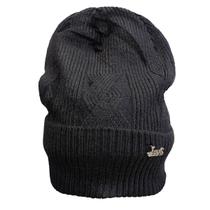 Touca Lisa Gorro de Frio Inverno com Forrada Adulto Unissex Classica Quentinha Confortável