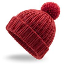 Touca Masculina Feminina Gorro Beanie Caida Pom Pom Trico