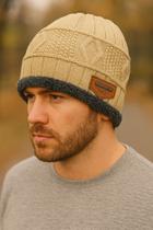 Touca Masculina Gorro De Lã Forrada Com Pelinhos