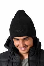 Touca Masculina Oceano Dupla Bordada 44992 Cor:PretoTamanho:Único
