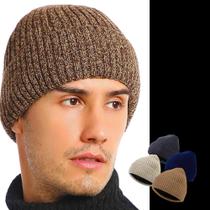 Touca Masculina Unisexx Gorro FLANELADA forrada quentinha 850