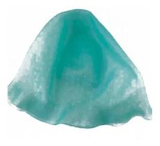 Touca Mechas Silicone Dover Profissional Com Cor Verde-C