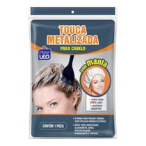 Touca Metalizada Para Cabelo Com Manta Plast Leo
