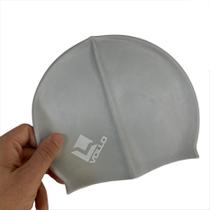 Touca Natação e Hidroginástica Silicone VN301-3 Vollo Prata