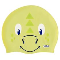 Touca Natação Infantil Silicone Dino Sport Verde Tip Top Touca Natação Infantil Silicone Dino Sport Verde Tip Top