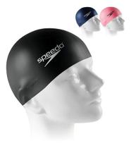 Touca Natação Speedo Lisa Proteção Água Silicone