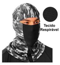 Touca Ninja Mascara Balaclava Camuflada Florest Urbana Uv50+ Outdoor Sports