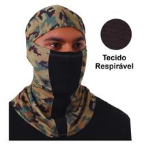 Touca Ninja Mascara Balaclava Camuflada Marpat Uv50+ Outdoor Sports