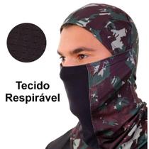 Touca Ninja Mascara Balaclava Camuflada Militar Uv50+
