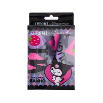 Touca para Banho Kuromi Com Elástico Impermeável Klass Vough