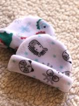 Touca para Bebe quentinha kit 2 touquinha tecido desenho confortavel