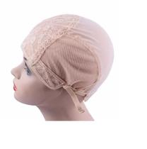 Touca Para Confecção De Peruca Bege - Simples Com Ajuste Touca Para Confecção De Peruca Bege - Simples Com Ajuste