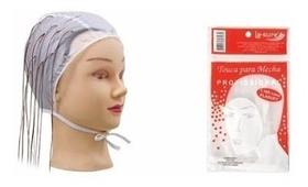 Touca Para Mechas La Sure Com 1100 Furos Pvc 12 Unidades Touca Para Mechas La Sure Com 1100 Furos Pvc 12 Unidades