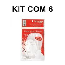 Touca Para Mechas La Sure Com 1100 Furos Pvc 6 Unidades Touca Para Mechas La Sure Com 1100 Furos Pvc 6 Unidades