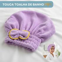 Touca Para Secar Cabelo Premium Secagem Rápida Confotável Alta Absorção Ultra Macio Touca Para Secar Cabelo Premium Secagem Rápida Confotável Alta Absorção Ultra Macio