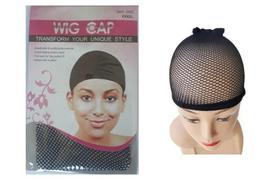 Touca Rede De Cabelo Respirável Preta - Wig Cap