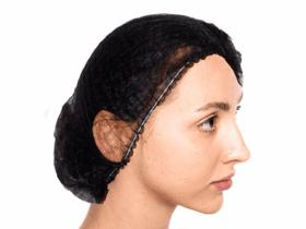 TOUCA REDE PRETA 100un EMB. INDIVIDUAL VABENE