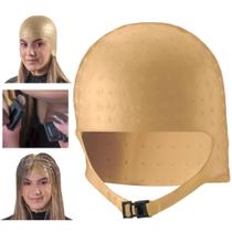 Touca Romana Dompel Mechas Luzes Anatômica Silicone