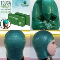 Touca Romana Para Mechas Natureza Cosméticos C Regulagem Touca Romana Para Mechas Natureza Cosméticos C Regulagem