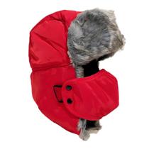 Touca Russa Ushanka Unissex Neve Ski Forrada Gorro Chapka Balaclava Frio Inverno