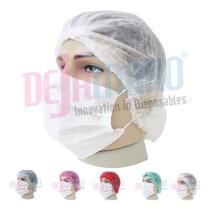 Touca sanf desc bco elast duplo pct c/100 dejamaro