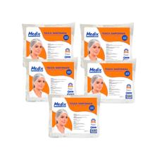 Touca Sanfonada Descartável 5 Pacote Com 100 Un Medix - Medix Do Brasil