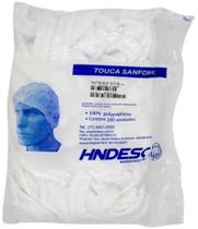 Touca Sanfonada Descartavel HNDESC branca