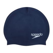 Touca Silicone Speedo Adulto Lisa Flat Swim Cap - Unissex