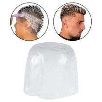 Touca Silicone Transparente Mechas Luzes Cabelo, Leon Barber Touca Silicone Transparente Mechas Luzes Cabelo, Leon Barber