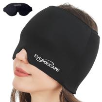 Touca Terapêutica EYEBODCARE para Alívio de Enxaqueca Preta Touca Terapêutica EYEBODCARE para Alívio de Enxaqueca Preta