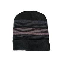 Touca Térmica Gorro de Inverno com Listras e Forro GR622232 Touca Térmica Gorro de Inverno com Listras e Forro GR622232