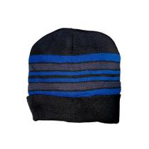 Touca Térmica Gorro de Inverno Listrado com Forro GR62223 Touca Térmica Gorro de Inverno Listrado com Forro GR62223