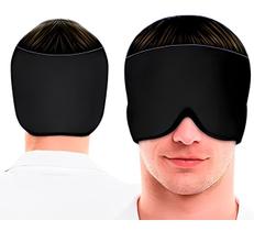 Touca Térmica Máscara Ajustável Para Enxaqueca Dor De Cabeça Touca Térmica Máscara Ajustável Para Enxaqueca Dor De Cabeça