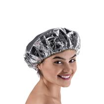 Touca Térmica Metalizada com Isolamento para Hidratação de Cabelos Dompel PRA TI