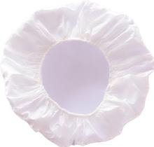 Touca Toca De Banho 1 Peça Impermeável Com Elástico Branca