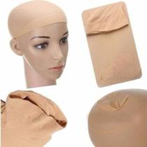 Touca touca wigcap redinha kit com 5 toucas bege lace peruca