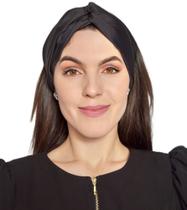Touca Turbante Feminina Eva Preto Touca Turbante Feminina Eva Preto